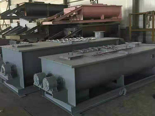 SJ型双轴加湿搅拌机